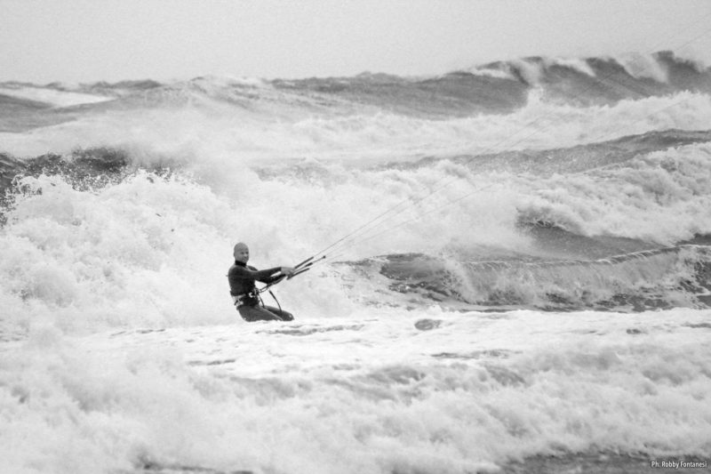 Cedric Vandenschrik Kiteboarding Storm Sardinia 2020
