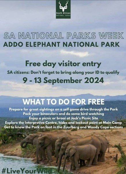 Writing advertising SA National parks week